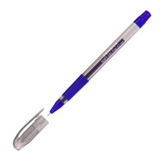 Ручка гелев. Pensan Soft Gel Fine (2420/12BLUE) прозрачный d=0.5мм игловидный пиш. наконечник линия 12 шт./кор.