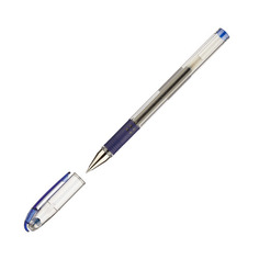 Ручка гелев. Pilot BLN-G3-38-L прозрачный d=0.2мм синие 1стерж. кругл. обрез.корпус резин. манжета 12 шт./кор.