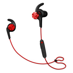Гарнитура 1MORE 1More E1018BT, Bluetooth, вкладыши, красный/черный [e1018bt-red] Noname