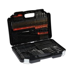 Набор универсальный tundra, сверла по дереву, металлу, бетону, биты, кернер 246 предметов