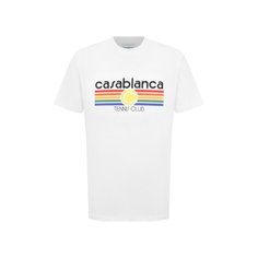 Хлопковая футболка Casablanca