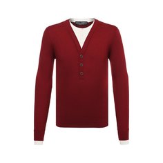 Пуловер из шелка и хлопка Dolce & Gabbana