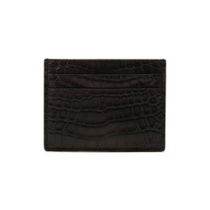 Футляр для кредитных карт из кожи аллигатора Ermenegildo Zegna