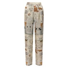 Шелковые брюки Stella McCartney