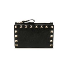 Кожаный футляр для кредитных карт Valentino Garavani Rockstud Valentino