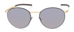 Солнцезащитные очки Ic Berlin IB Pampeo Bouldergold Circle Rose-Gold Warm Grey Quicksilver Flex