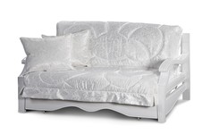 Диван аккордеон Тефия с деревянными подлокотниками Fiesta