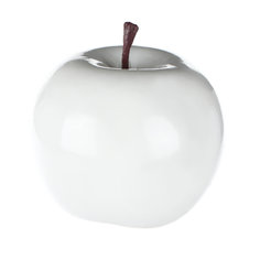 Искусственное яблоко Dpi белое 6,5 см