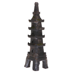 Фигура садовая Qingyi Пагода 17,5x17,5x61,5 см