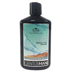 Care & Beauty Line, Мужской шампунь и гель для душа Gentleman, 400 мл