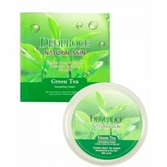 Deoproce, Крем для лица и тела Natural Skin Green Tea, 100 г