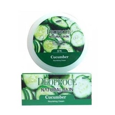 Deoproce, Крем для лица и тела Natural Skin Cucumber, 100 г