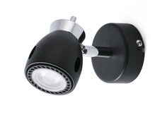 Бра mika l1 (faro) черный 7x14x10 см.