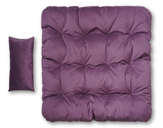 Подушка для подвесного кресла-кокона барселона (лаура) фиолетовый L'aura