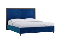 Кровать 1.6 модерн лайт звездная ночь (r-home) синий 177x140x212 см.