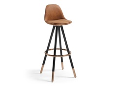 Барный стул stag (la forma) коричневый 38x97x40 см.