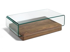 Журнальный столик atelier (angel cerda) коричневый 120x33x70 см.
