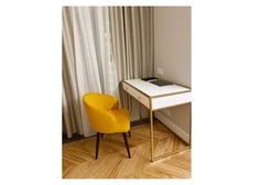 Письменный стол с двумя ящиками (for miss) белый 93.0x84.0x60.0 см.