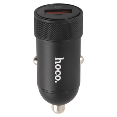 Зарядное устройство для смартфона в авто Hoco Z32A Flash черный