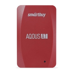 Внешний диск SSD Smartbuy Aqous A1 256GB USB 3.1 red (SB256GB-A1R-U31C)