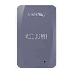 Внешний диск SSD Smartbuy Aqous A1 256GB USB 3.1 grey (SB256GB-A1G-U31C)
