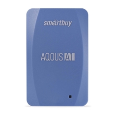 Внешний диск SSD Smartbuy Aqous A1 256GB USB 3.1 blue (SB256GB-A1C-U31C)