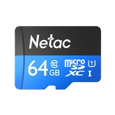 Карта памяти MicroSD Netac 64GB P500 (NT02P500STN-064G-R)