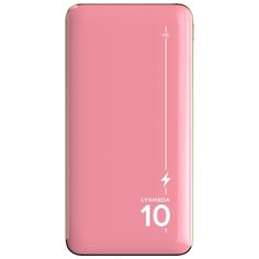 Внешний аккумулятор LYAMBDA 10000mAh PD+QC3.0 Slim Pink (LP301-PK) 10000mAh PD+QC3.0 Slim Pink (LP301-PK)