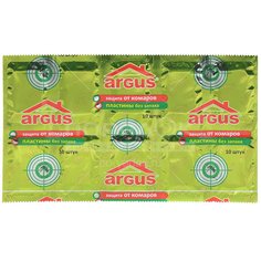 Репеллент от комаров Argus пластины