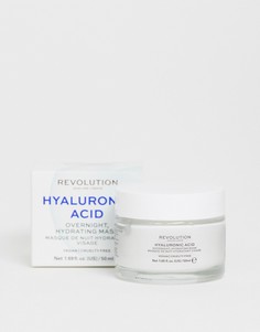 Ночная увлажняющая маска для лица с гиалуроновой кислотой Revolution Skincare-Бесцветный