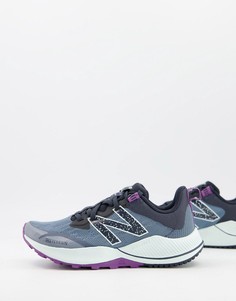 Синие кроссовки New Balance Trail Nitro-Голубой