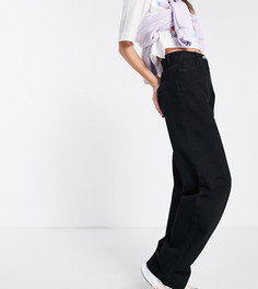 Черные свободные джинсы в винтажном стиле 90-х COLLUSION x014-Черный цвет