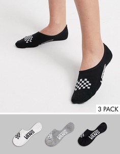 Набор из 3 пар носков разных цветов Vans Classic-Многоцветный