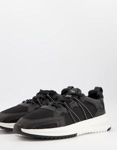 Черные кроссовки для бега Bershka-Черный цвет
