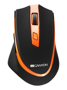 Мышь Canyon CNS-CMSW13 Black Orange