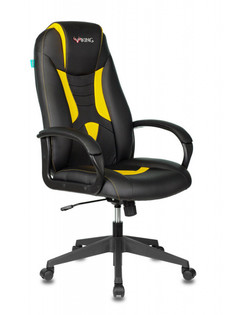 Компьютерное кресло Бюрократ Viking-8N/BL-YELL 1361968 Выгодный набор + серт. 200Р!!!