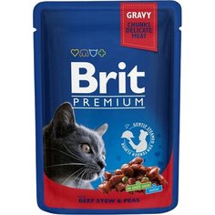 Влажный корм для кошек Brit Brit*