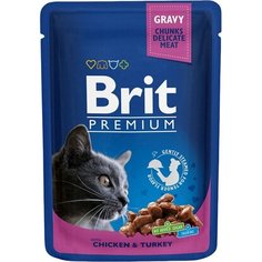 Влажный корм для кошек Brit Brit*