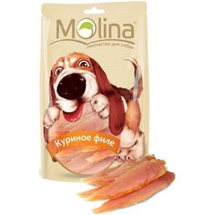 Лакомство для собак Molina куриное филе 80 г Без бренда