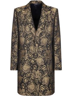 Dolce & Gabbana жаккардовое пальто
