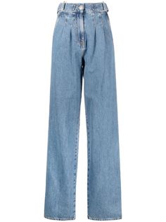 MSGM прямые джинсы с завышенной талией
