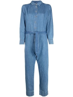 7 For All Mankind джинсовый комбинезон с завязками