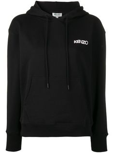 Kenzo худи с цветочным принтом на спине