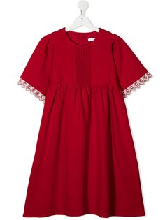 Chloé Kids сарафан с короткими рукавами