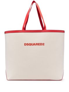 Dsquared2 сумка-тоут с нашивкой-логотипом