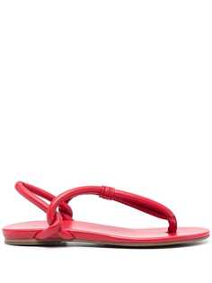 Del Carlo шлепанцы с Т-образным ремешком