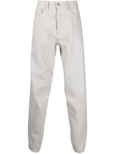 Maison Margiela джинсы оверсайз со вставками