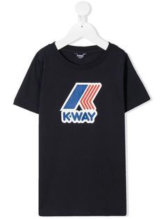 K Way Kids футболка с логотипом
