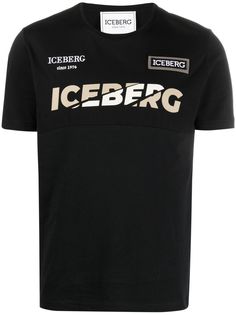 Iceberg футболка с логотипом