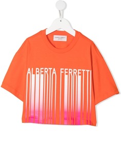 Alberta Ferretti Kids футболка с логотипом